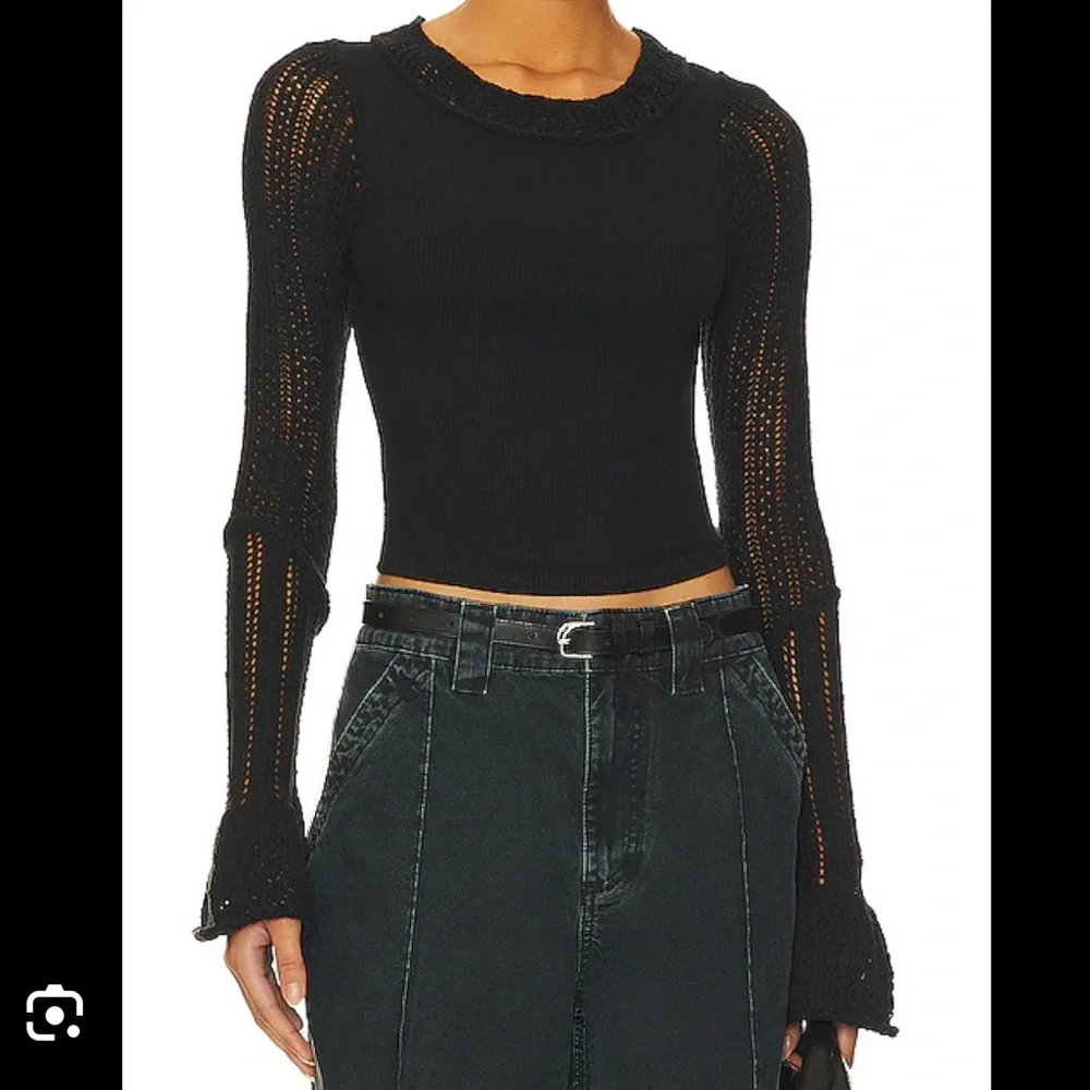 Free people Cuffing Season Top